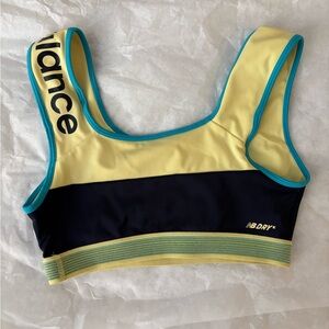New Balance square neck sports bra - small